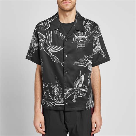 givenchy sterren shirt|givenchy hawaiian shirts.